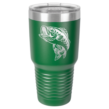 Bass Fishing 30oz Ringneck Tumbler